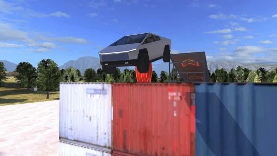 Скачать взломанную Cyber Sport Cars - Electric Free Ride 3D [Много монет] версия 1.4 apk на Андроид