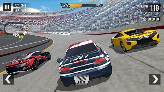 Скачать взломанную Игра Уличные Гонки на скорость: гоночные машины 3D [Бесконечные деньги] версия 1.2 apk на Андроид
