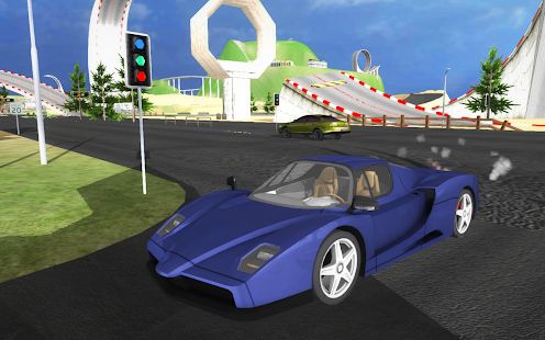 Скачать взломанную Race Car Driving Simulator [Много монет] версия 1.04 apk на Андроид