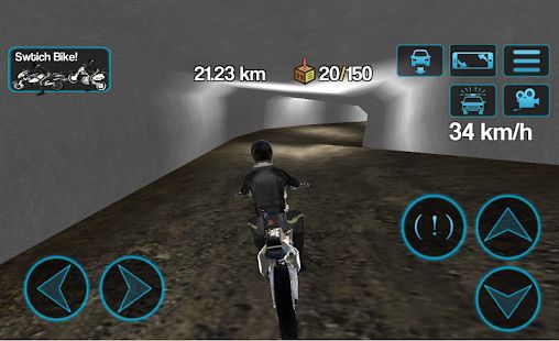 Скачать взломанную Police Bike Traffic Rider [Много монет] версия 1.08 apk на Андроид