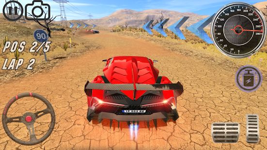 Скачать взломанную Lambo Car Simulator [Много монет] версия 1.12 apk на Андроид