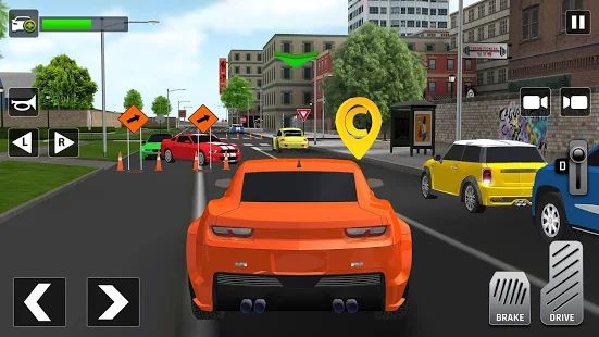 Скачать взломанную Городское такси - симулятор игра [Бесконечные деньги] версия 1.4 apk на Андроид