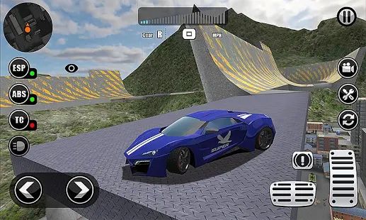 Скачать взломанную Супер симулятор вождения [Много монет] версия 1.1 apk на Андроид