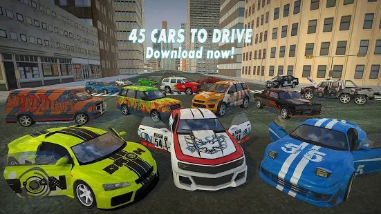 Скачать взломанную Car Driving Simulator 2020 Ultimate Drift [Бесконечные деньги] версия 2.0.6 apk на Андроид