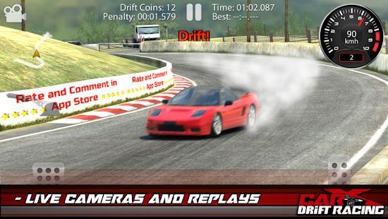 Скачать взломанную CarX Drift Racing Lite [Много монет] версия 1.1 apk на Андроид