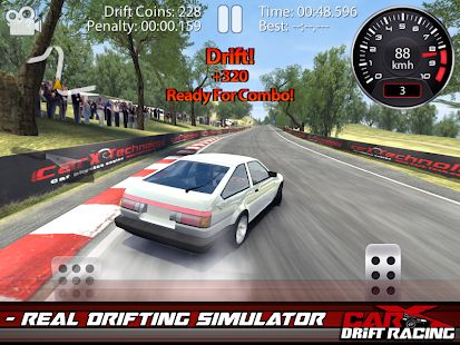 Скачать взломанную CarX Drift Racing Lite [Много монет] версия 1.1 apk на Андроид