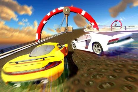 Скачать взломанную Impossible GT Car Driving Tracks: Big Car Jumps [Бесконечные деньги] версия 1.0 apk на Андроид
