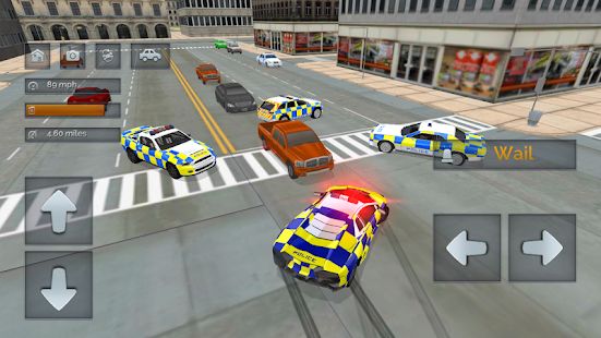 Скачать взломанную Police Car Driving vs Street Racing Cars [Разблокировано все] версия 1.10 apk на Андроид