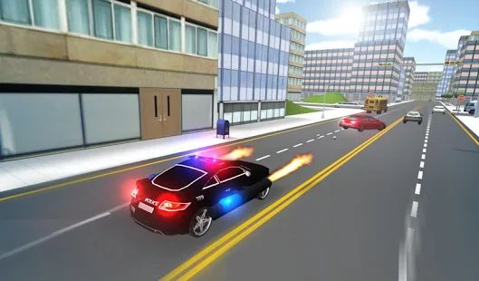 Скачать взломанную Водитель-полицейский: гонка [Много монет] версия 11 apk на Андроид