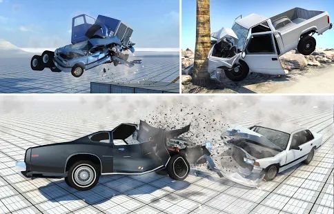 Скачать взломанную Car Crash Damage Engine Wreck Challenge 2018 [Много монет] версия 1.01 apk на Андроид