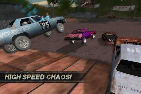 Скачать взломанную Demolition Derby: Crash Racing [Разблокировано все] версия 1.4.0 apk на Андроид