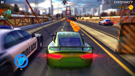 Скачать взломанную Redline Rush: Police Chase Racing [Много монет] версия 1.3.8 apk на Андроид