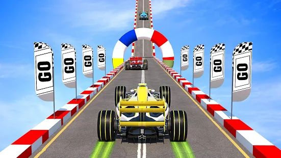 Скачать взломанную Formula Car GT Racing Stunts - Автомобильные трюки [Разблокировано все] версия 1.0 apk на Андроид