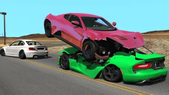 Скачать взломанную Car Crash III Beam Симулятор Реальных Повреждений [Много монет] версия 1.04 apk на Андроид