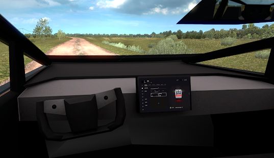 Скачать взломанную CyberTruck Electric Car Driving Simulator 2020 [Бесконечные деньги] версия 1.0.3 apk на Андроид
