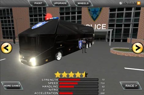 Скачать взломанную Police bus prison transport 3D [Бесконечные деньги] версия 1.8 apk на Андроид