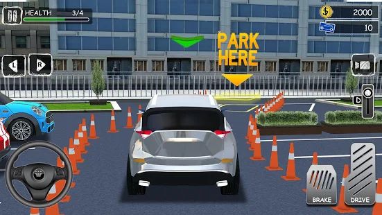 Скачать взломанную Игра Профессор Парковки Машин Играть Бесплатно 3D [Много монет] версия 1.2 apk на Андроид