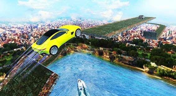 Скачать взломанную City GT Racing Car Stunts 3D Free - Автомобильные [Бесконечные деньги] версия 1.0 apk на Андроид