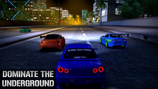 Скачать взломанную Illegal Race Tuning - Real car racing multiplayer [Разблокировано все] версия 12 apk на Андроид