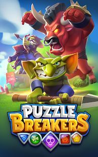 Скачать взломанную Puzzle Breakers [Много монет] версия 2.10.0 apk на Андроид