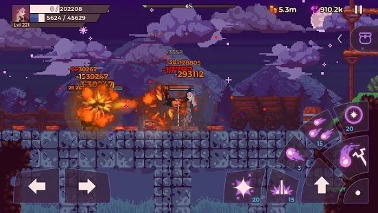 Скачать взломанную Moonrise Arena - Pixel Action RPG [Разблокировано все] версия 1.12.5 apk на Андроид