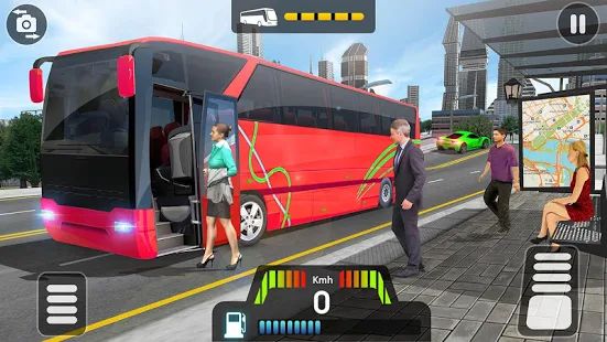 Скачать взломанную Bus Simulator Bus Game Free: PVP Games [Разблокировано все] версия 1.1.2 apk на Андроид