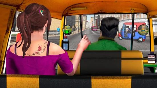 Скачать взломанную Modern Tuk Tuk Auto Rickshaw: Free Driving Games [Разблокировано все] версия 1.5 apk на Андроид