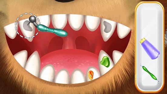 Скачать взломанную Маша и Медведь: Игры Стоматолог: Лечение Зубов [Много монет] версия 1.1.6 apk на Андроид