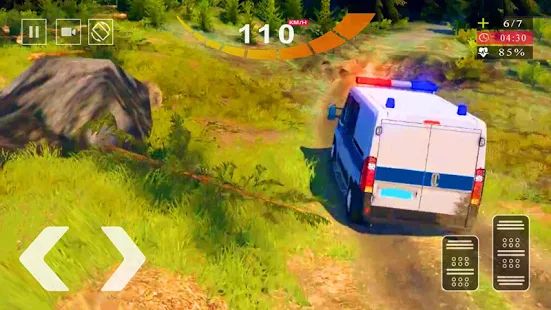 Скачать взломанную Полиция фургон гнаться - Полиция автобус Игры 2020 [Много монет] версия Зависит от устройства apk на Андроид