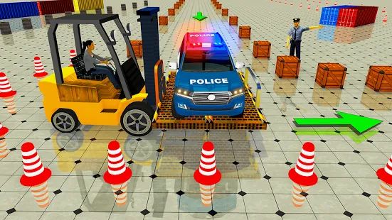 Скачать взломанную продвижение полиция парковка - умный Prado игры [Бесконечные деньги] версия 1.2.2 apk на Андроид