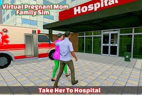 Скачать взломанную виртуальная беременная мама: семейный симулятор [Разблокировано все] версия 1.0 apk на Андроид