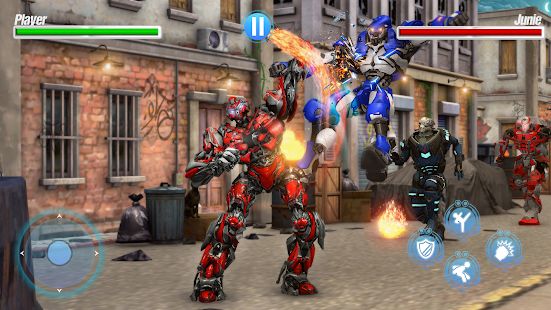 Скачать взломанную Grand Robot Ring Battle: Робот файтингов [Много монет] версия 4.1.0 apk на Андроид