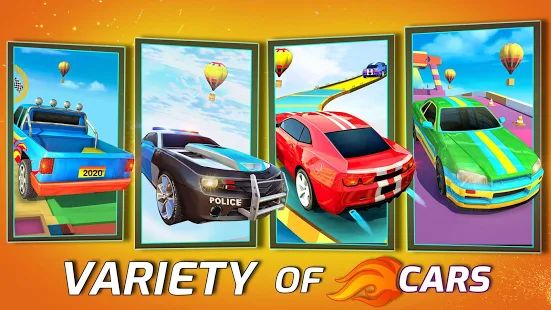 Скачать взломанную Furious Car Stunts Mega Ramp Car Games [Бесконечные деньги] версия 4.0 apk на Андроид