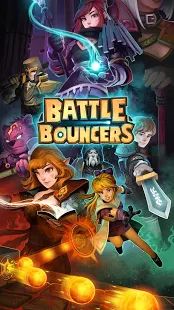 Скачать взломанную Battle Bouncers - РПГ. Боевые герои. Монстры. [Разблокировано все] версия 1.11.2 apk на Андроид