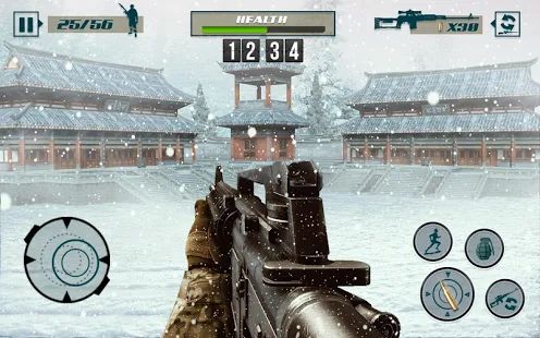Скачать взломанную Снайперская стрельба-Критическое действие Fps Game [Бесконечные деньги] версия 1.2.0 apk на Андроид