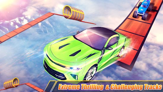 Скачать взломанную Автомобиль Прыжок Игры: Мега рампа автомобиля игры [Разблокировано все] версия 1.17 apk на Андроид