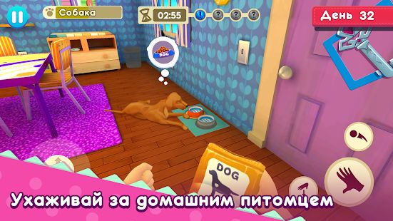 Скачать взломанную Mother Simulator: Happy Virtual Family Life [Много монет] версия 1.4.5 apk на Андроид