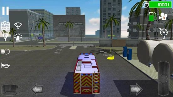 Скачать взломанную Fire Engine Simulator [Разблокировано все] версия 1.4.7 apk на Андроид