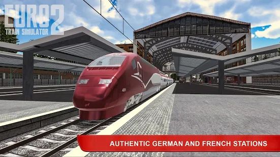 Скачать взломанную Euro Train Simulator 2 [Бесконечные деньги] версия 2020.4.16 apk на Андроид