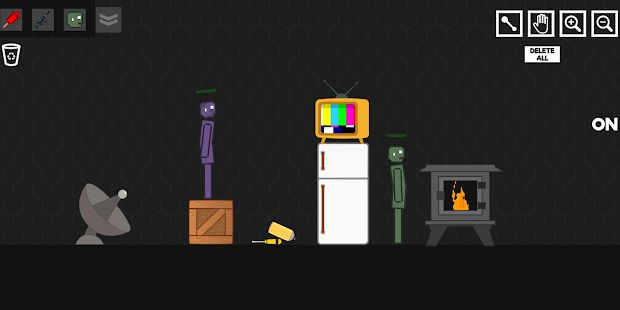 Скачать взломанную Stick Ragdoll Playground 2: Zombie Human [Бесконечные деньги] версия 1.0.6 apk на Андроид