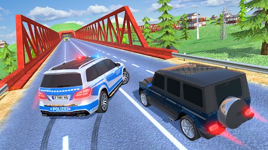 Скачать взломанную Offroad Police Car DE [Бесконечные деньги] версия 1.3 apk на Андроид