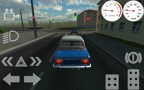 Скачать взломанную Russian Classic Car Simulator [Много монет] версия 1.3 apk на Андроид