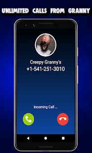 Скачать взломанную Chat And Call Simulator For Creepy Granny’s - 2019 [Много монет] версия 1.0 apk на Андроид