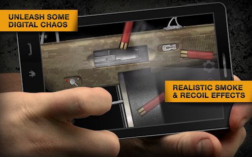 Скачать взломанную Weaphones™ Gun Sim Free Vol 2 [Бесконечные деньги] версия 1.3.2 apk на Андроид