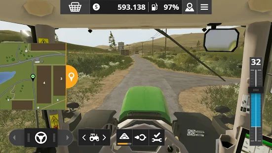 Скачать взломанную Farming Simulator 20 [Много монет] версия 0.0.0.63 - Google apk на Андроид