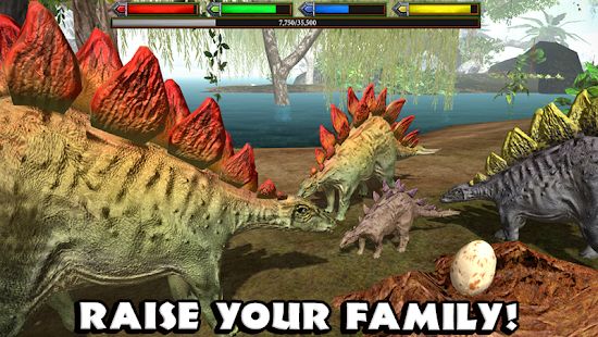 Скачать взломанную Ultimate Dinosaur Simulator [Бесконечные деньги] версия Зависит от устройства apk на Андроид