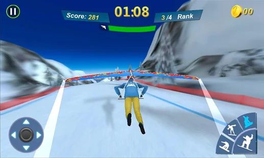 Скачать взломанную Snowboard Master 3D [Бесконечные деньги] версия 1.2.3 apk на Андроид