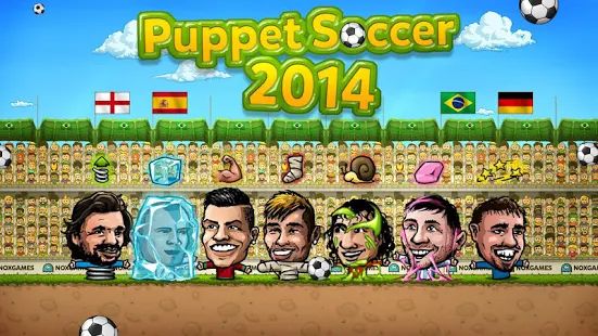 Скачать взломанную ⚽ Кукольный футбол 2014 - Футбол ⚽ [Разблокировано все] версия 2.0.7 apk на Андроид
