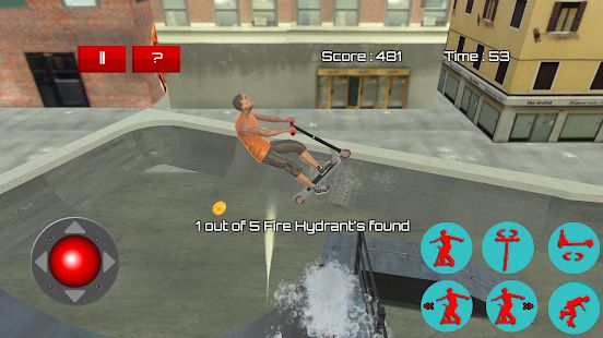Скачать взломанную Freestyle Scooter Xtreme [Много монет] версия 1.0 apk на Андроид