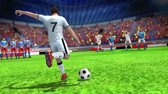Скачать взломанную футбольная лига 2020: оффлайн футбольные игры 2020 [Разблокировано все] версия 1.21 apk на Андроид